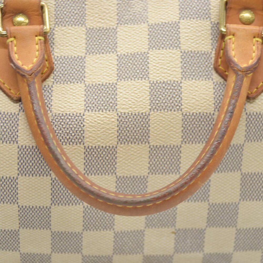 SOLD Louis Vuitton  Damier Azur Speedy 30 DU1008 - Picture 8 of 16